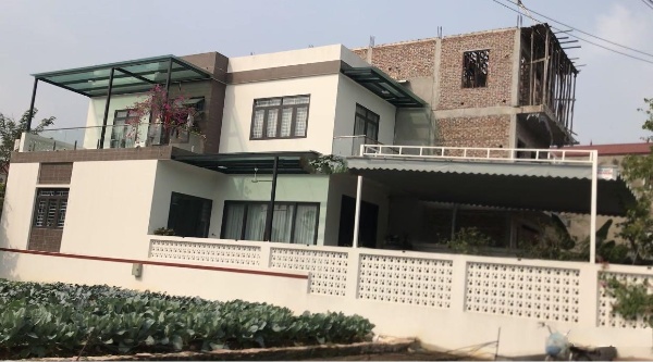 Bán gấp nhà 3 tầng đang hoàn thiện tại Tiền Phong, Mê Linh, Hà Nội